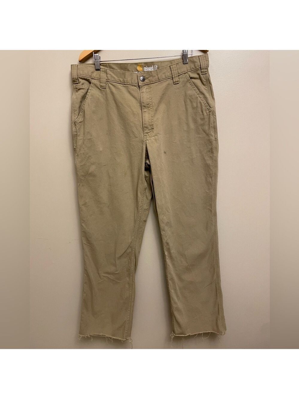Carhartt Relaxed Fit Men’s Work Pants Size 38